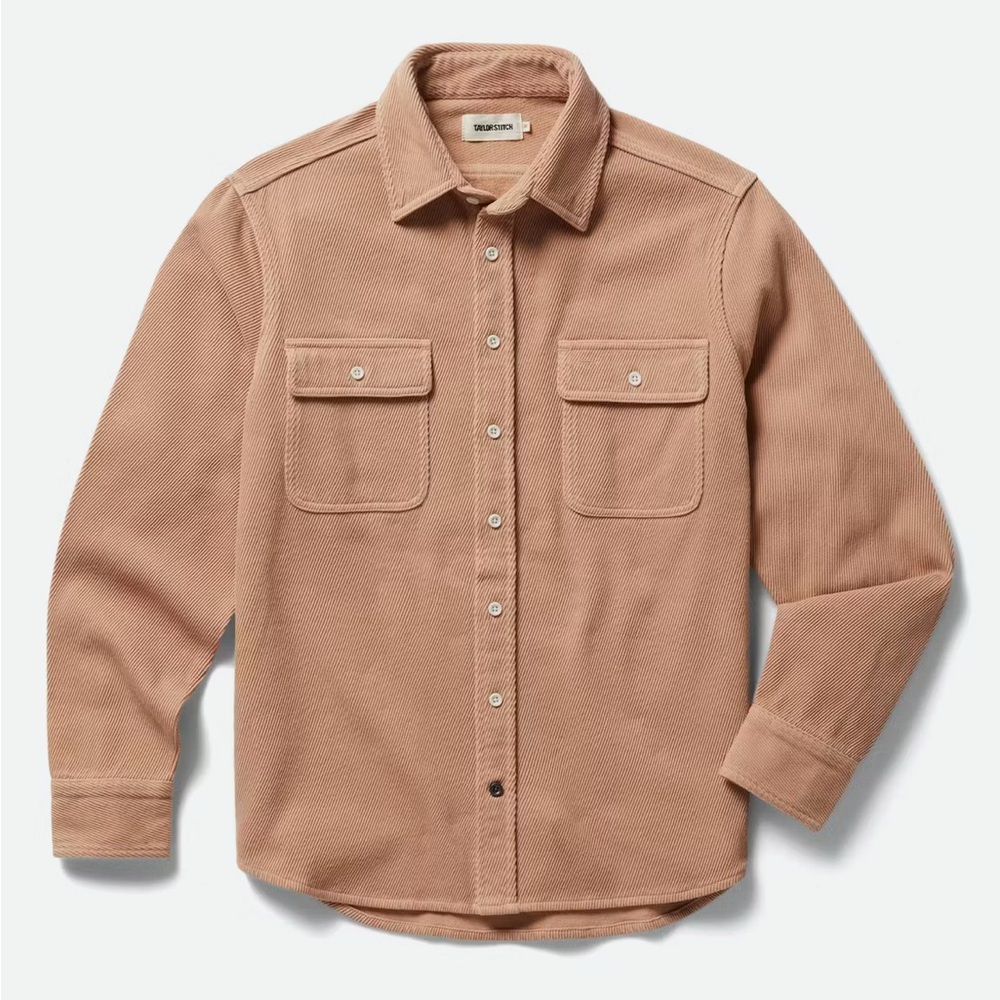 New, never worn size medium Ledge Shirt from Taylor Stitch - Dusty Coral color